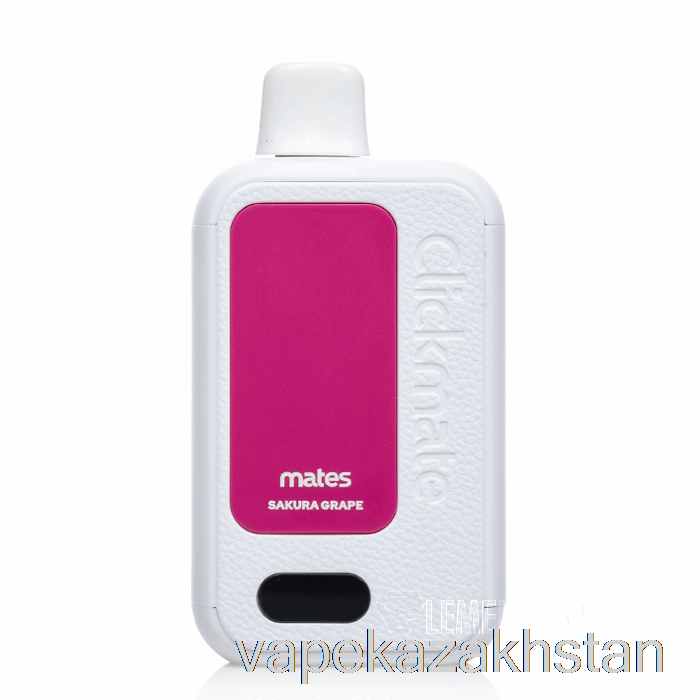 Vape Smoke 7 Daze Clickmate 15000 Disposable Kit Sakura Grape